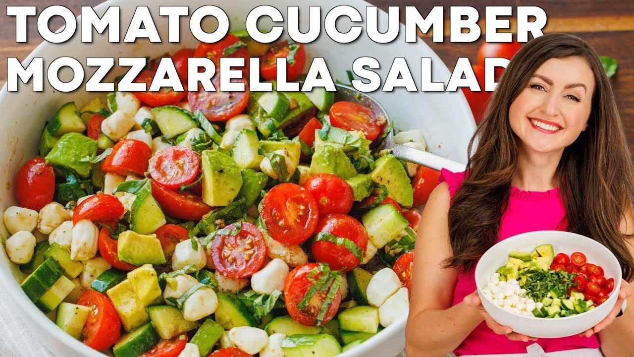 Read more about the article Delicious Tomato Cucumber Mozzarella Salad: A Refreshing Summer Delight!