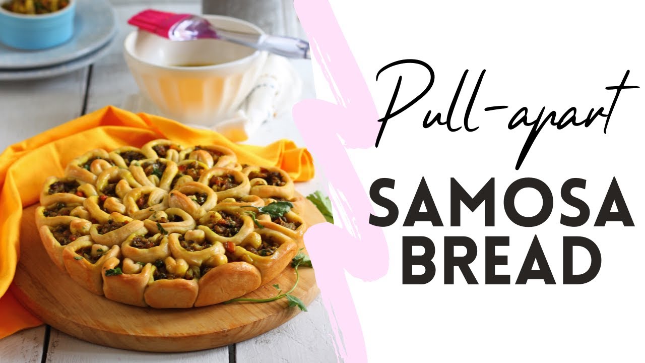 You are currently viewing Pull-Apart Samosa Bread: Delicious Vegetarian Party Recipe | Sanjana.Feasts