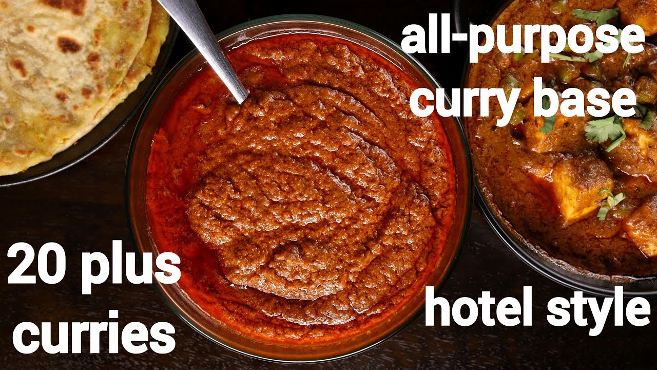 You are currently viewing Indulge in Flavorsome Authentic Indian Curries: Expert Recipe – 20+ Hotel Style All-Purpose Curry Base Gravy